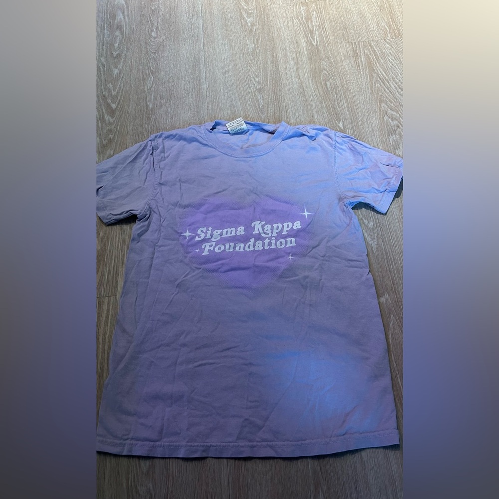 Purple Sigma Kappa Foundation T-Shirt